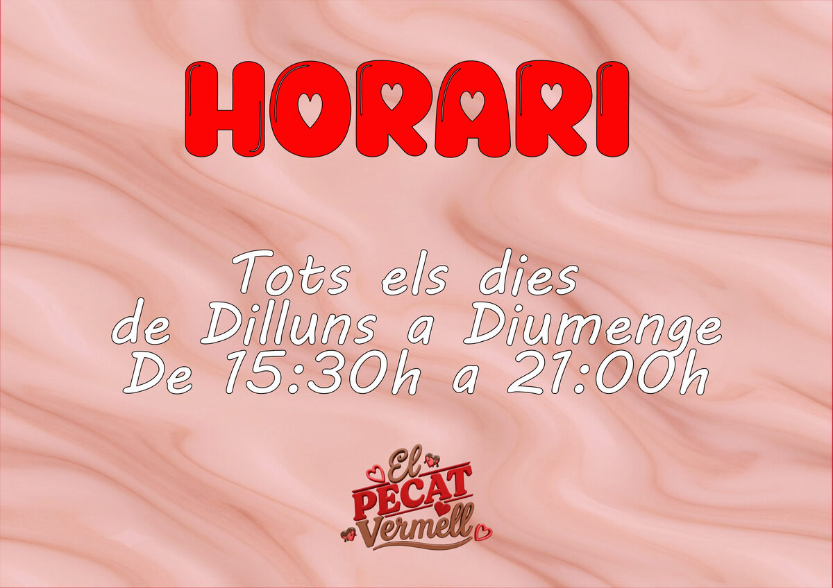Horario de Apertura
